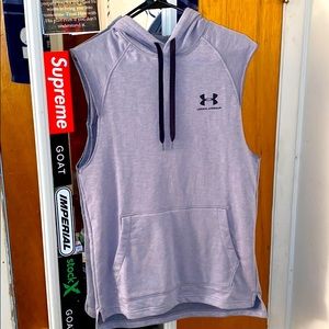 Men’s Underarmour sleeveless hoodie